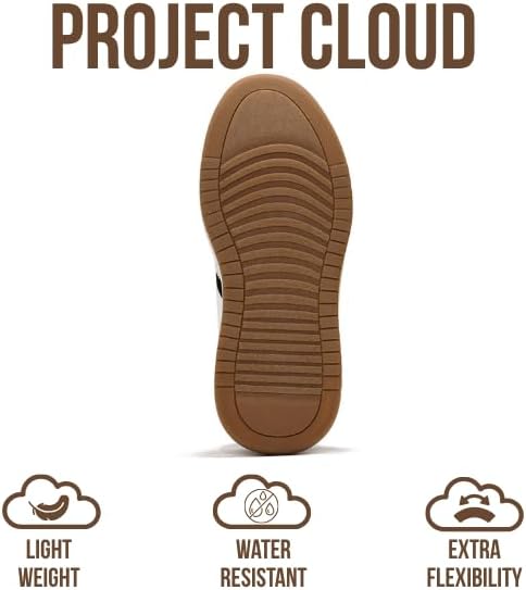 Project Cloud Fashion Platform Sneakers for Kids 2026 - Lightweight Memory Foam Insole Kids Shoes - Durable & Non-Slip Lace up Trendy Platform Kids Sneakers (Little Nita) - Image 5