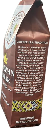 Café en Grano Ethiopian Harrar Tostado Medio 16oz miniatura 3