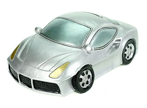 Udo Schmidt GmbH & Co. KG Hucha con diseño de coche deportivo, 15 cm, color plateado Cover