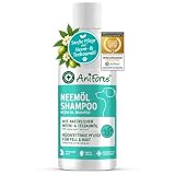 AniForte Neemöl Shampoo für Hunde 500ml – Hundeshampoo gegen Juckreiz, Milben, Flöhe & Zecken, sensitiv & hautfreundlich, pflegend für Fell & Haut, gegen Geruch, leicht kämmbar, mit Teebaumöl