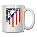 Taza de café divertida del Atlético de Madrid Club - Taza de café de cerámica 11 - La mejor idea de regalos para Navidad, San Valentín y cumpleaños, Día del padre y Día de la madre