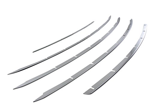 BRIGHTZ アクア NHP10 後期 超鏡面ステンレスメッキフロントバンパーモール 5PC 【 FBUM−MOL−068 】 フロントグリルモール ロアグリルモール NHP P10 10 27720