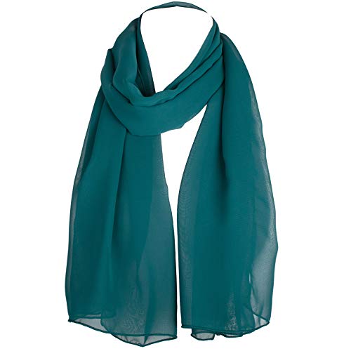 Hat To Socks Chiffon Scarf Sheer Wrap for Women Pack of 34