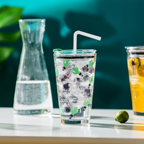 30 pitillos flexibles desechables con envoltorio individual miniatura 6