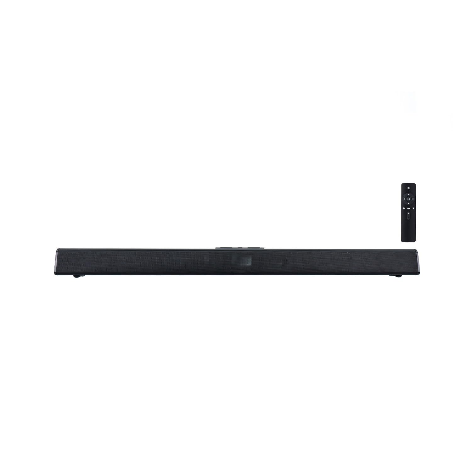 Woxter Soundbar 500 - Barra de Sonido con Potencia de 89W (Conexión Bluetooth, 4 woofer de 2,3" y 2 Tweeter de 2",Conexión Auxiliar RCA, Color Negro
