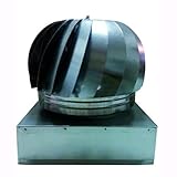 Fumaioli Eolici Acciaio Inox Base Quadrata cm. 37x37 - 2