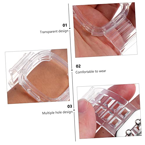 SWOOMEY pulseira de relógio transparente material tpu capa portátil Pulseira para relógio Proteção p
