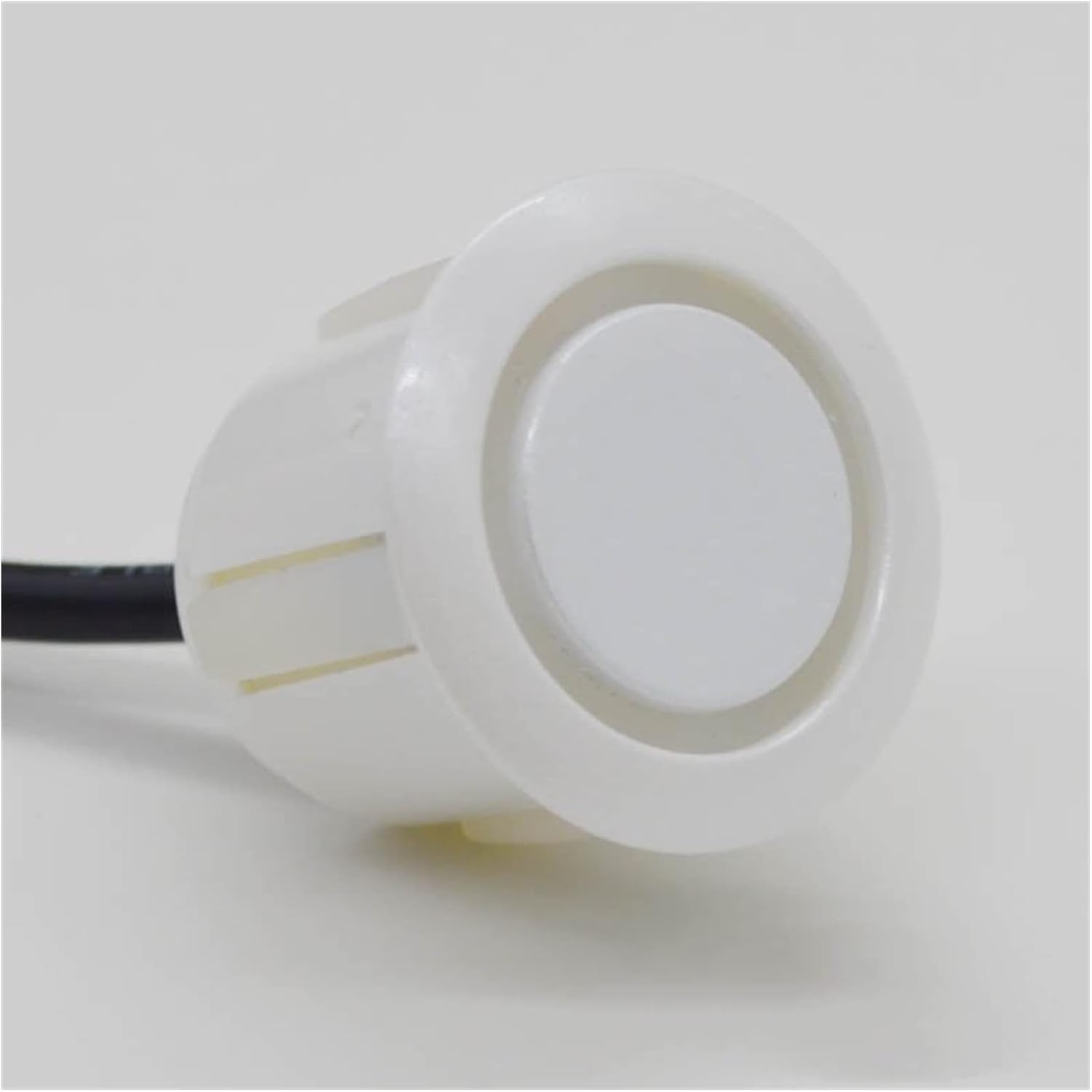 Reverse Parking Radar Kit LCD Display Universal Wireless White