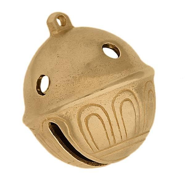 #120 Sleigh Bell 1-3/8" / Solid Brass