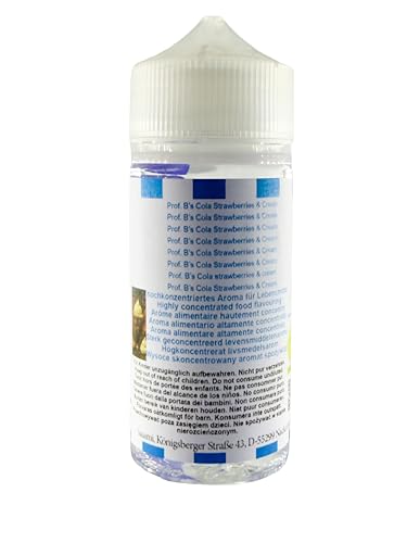 Aroma Prof. B’s Cola Strawberries de 100ml: sabor vegano intenso 5