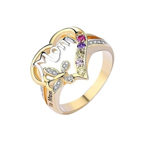 Anneaux rings bijoux femmes hommes coeur tendance mode acier