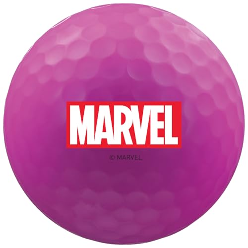 Volvik Vivid Soft Marvel Black Panther Golf Balls (4 Pack)