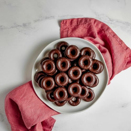 Joyva Jell Rings | Gift Box of 60 Sweet Jell Center Rings with Smooth Dark Chocolate Coating | 807g, 30.7oz