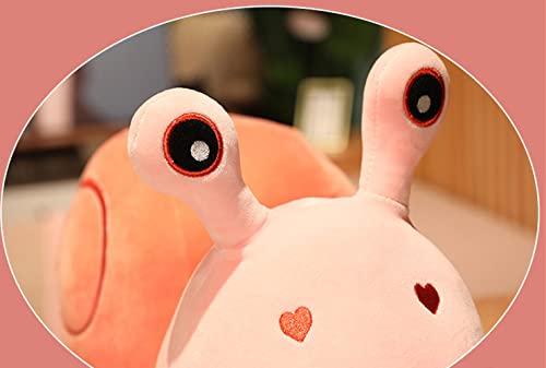 EXQULEG Peluche a forma di lumache, giocattolo di