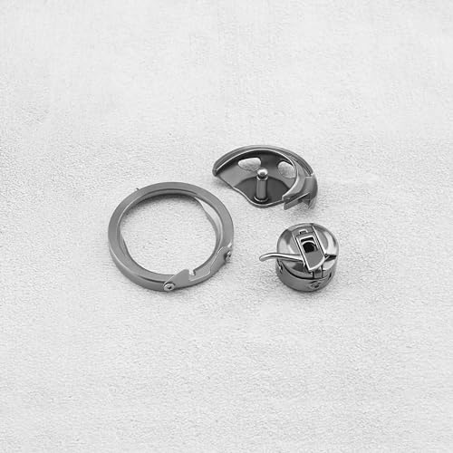 SG Store 1 Set Bobbin Case & Hook & Shuttle Race Cover Compatible with Singer 1105/1107/1116/1120 Compatible with Bernette12 Compatible with EverSewn Maker 100