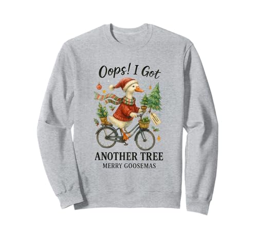 Merry Goosemas Oops I Got Another Tree Christmas Goose �g���[�i�[