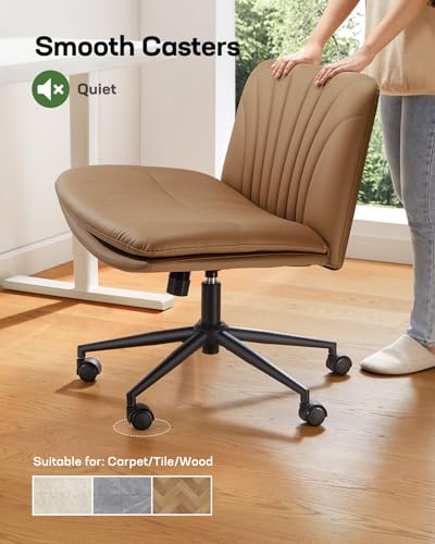slope leather swivel office chair