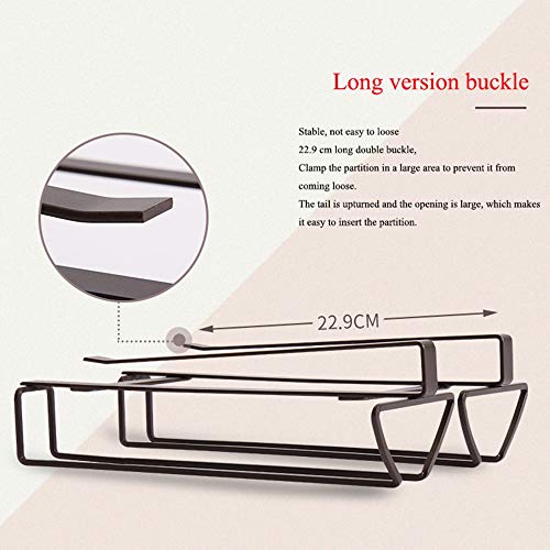 E Wine Glass Hanging Rack Wine Glass Holder Under Cabinet Stemware Storage No Drilling Metal Wine Glass Organizer Glass Holder - Double Row