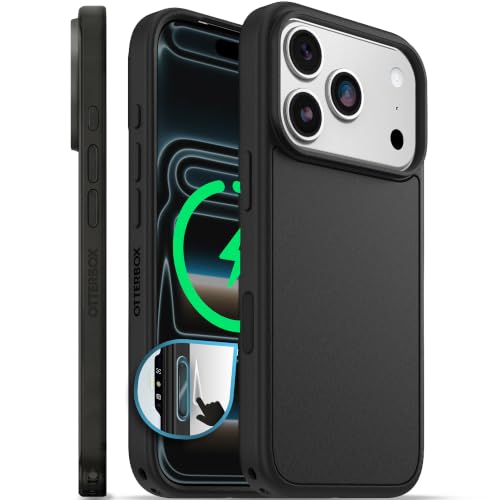Image of OtterBox iPhone 17 Pro - Symmetry Series Slim MagSafe Case - Black