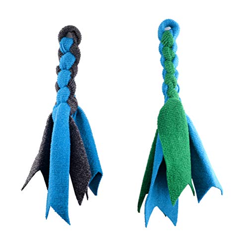 Brinquedo para cães - Brinquedo para cães - 2 peças de corda de mastigar para cães de tecelagem com