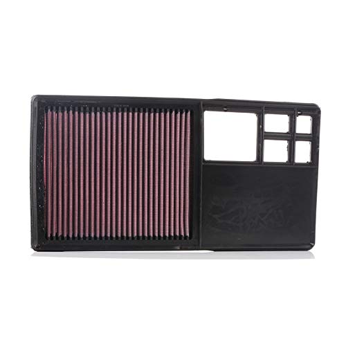K&N Filtre à air de remplacement compatible avec Seat Altea, Cordoba, Ibiza, Leon, Toledo / Skoda Octavia, Praktik, Rapid, Roomster / VW Bora, Caddy, Golf V,...