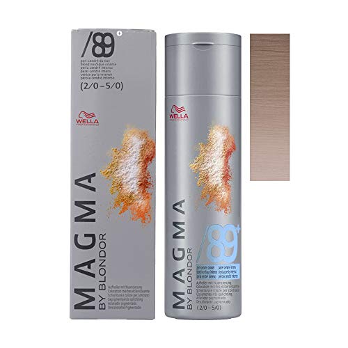 Wella Magma by Blondor Pigmentierter Aufheller Haarfarbe, Nr. 89+ perl-cendre dunkel, 120g
