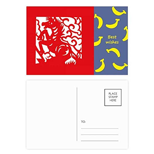 Cartes postales Zodiaque Chinois pour écrire vos vœux de correspondance et cadeaux