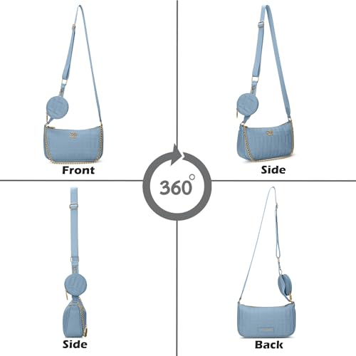 Image of Lavie Signature Women's Quilt Pagan Crossbody Sling Bag | Ladies Purse Handbag | Gift For Women