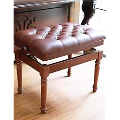 TEmkin Tabouret de Piano, canapé, Banc de Piano en Cuir, Tabouret de Piano Solo Moderne, Banc de Clavier, Tabouret de vanité en Noyer, 60 x 40 x 50-60 cm - Les Beatles, Paul McCartney, John Lennon, RIngo Starr, George Harrison TEmkin Tabouret de Piano, canapé, Banc de Piano en Cuir, Tabouret de Piano Solo Moderne, Banc de Clavier, Tabouret de vanité en Noyer, 60 x 40 x 50-60 cm – Image 7