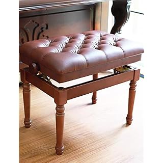 TEmkin Tabouret de Piano, canapé, Banc de Piano en Cuir, Tabouret de Piano Solo Moderne, Banc de Clavier, Tabouret de vanité en Noyer, 60 x 40 x 50-60 cm - Les Beatles, Paul McCartney, John Lennon, RIngo Starr, George Harrison TEmkin Tabouret de Piano, canapé, Banc de Piano en Cuir, Tabouret de Piano Solo Moderne, Banc de Clavier, Tabouret de vanité en Noyer, 60 x 40 x 50-60 cm – Image 7
