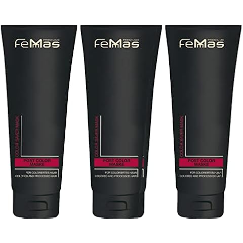 FemMas Color Saver - Mascarilla capilar para cabellos teñidos con aceite de acai y protección UV Cover