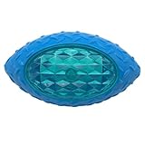 Fußballspielzeug für Hunde - Gummi -Anti -Pull -Ball, Textured Play Toy | Hundeschwimmkugel mit leuchtendem Schwimmer, leicht zu schwachem Fußball-Design, Hundespielzeug, die im Garten genossen werden