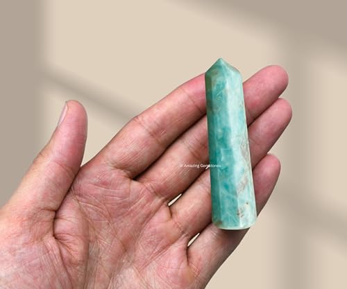 Image of Amazing Gemstone Caribbean Calcite Crystal Towers ~ Healing Crystal Crystal (2 inch to 3 inch INCH)