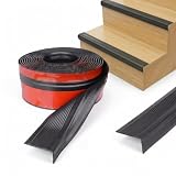 10M Treppenkantenprofil Selbstklebend Treppen Kantenschutz PVC Rutschfest