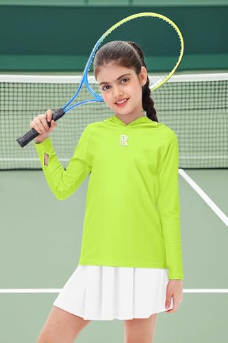 Image of Remimi Kids Sun Shirt Rash Guard Quick Dry Sun Protection Athletic Hoodie Hiking Shirts 3-12 Years