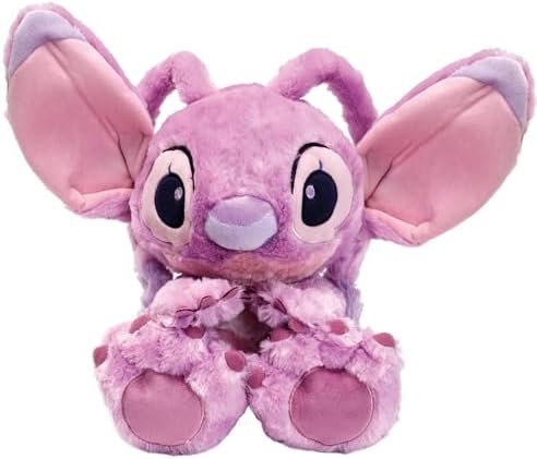 Disney - Pelúcia Angel Big Feet 30cm, Roxo