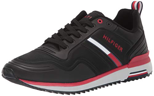 Tommy Hilfiger Men's Vion2 Sneaker, Black, 12