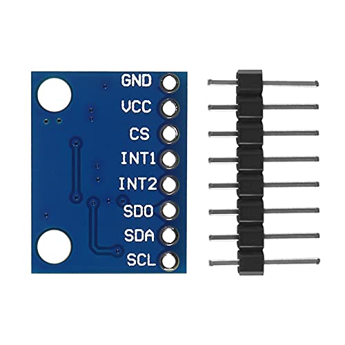 QCCAN 3PCS GY-291 ADXL345 3-Axis Digital Acceleration of Gravity Tilt Module IIC/SPI Transmission for Arduino (3pcs)