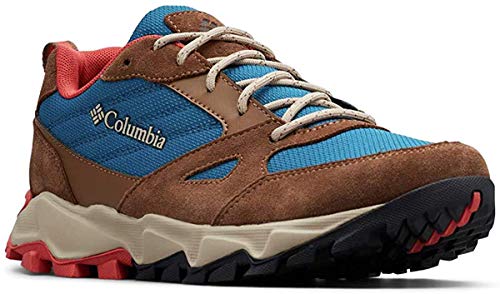 Columbia Women's IVO Trail Hiking Shoe, Lagoon, Coral, 7 Regular US