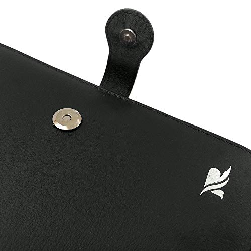 Agenda Planner Personalizada 2021 em Couro Lizard Preto