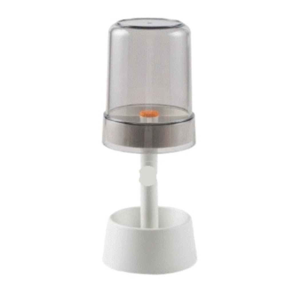 Bagno Porta Questo Portaspazzolino con Coperchio for Tazza Ha Quattro Slot E può Anche Contenere Il Dentifricio Spazzolino Accessori(White)