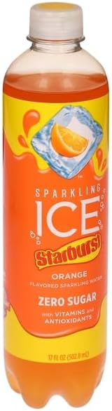 Talking Rain Starburst Orange 17oz
