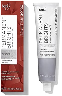 Ion Permanent Brights Creme Hair Color Ginger Ginger
