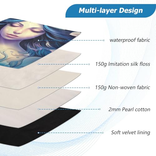 Funda Mandala para Laptop 13-14 Pulgadas Resistente Agua miniatura 4