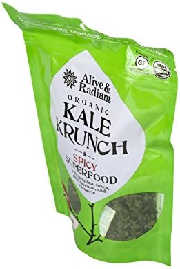 Alive and Radiant Kale Krunch, Spicy Superfood, 12 Count