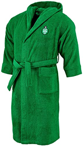 Peignoir enfant ASSE idéal pour la sortie de bain et les soirées match en famille
