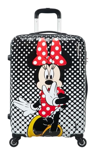 American Tourister Disney Legends - Spinner M, Kindergepäck, 65 cm, 62.5 L, Mehrfarbig (Minnie Mouse Polka Dot)