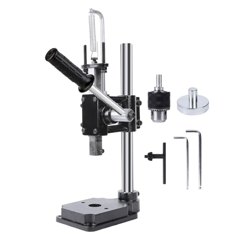 SKMZ Leather Hole Puncher Hand Punching Manual Punch.ductile Iron Base Arbor Presses for DIY Parts Punching, Cutting, Forming Pressing (Square Head Press)