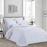 Sunyrisy Oversized King Comforter 120x120, Lightweight All Season Down Alternative Comforter, Duvet...