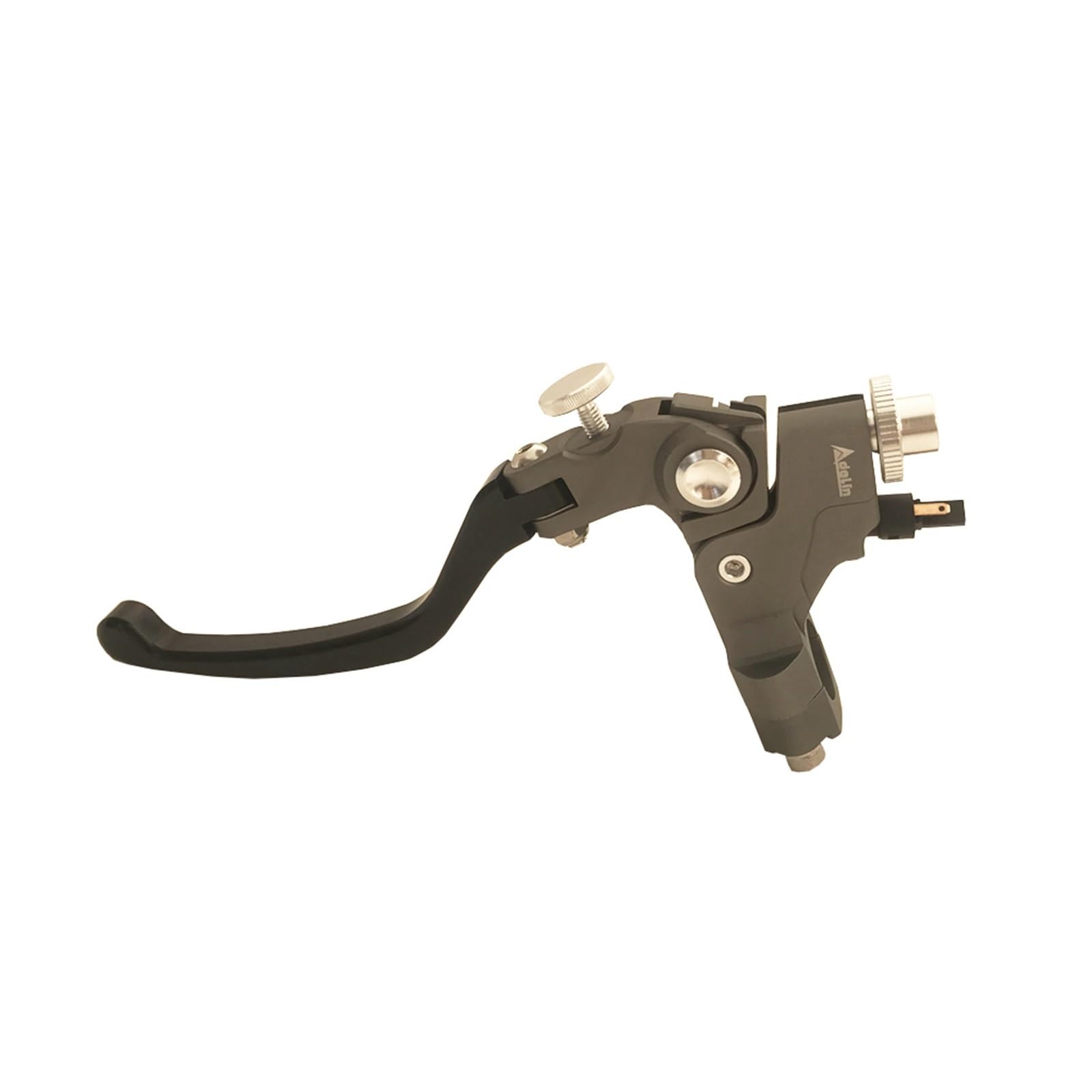 Zhannuobhd Titanium Brake Clutch Lever For Suzuki Motorcycle Cnc 22Mm Universal Motorcycle Left Cable Clutch Levers(Titanium)